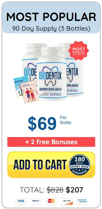 Buy Biodentix 3 Bottle